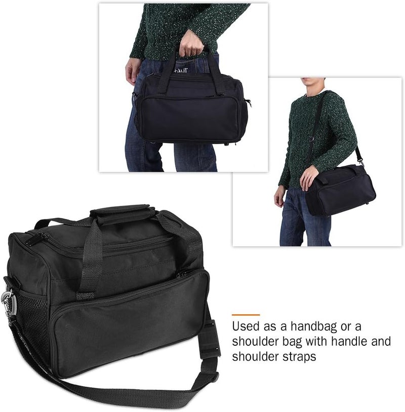 woobles Hairdressing Bag, Hairdressing Tool Carry Hair Equipment Salon Storage Travel Bag Case For Barbering Kit & Hair Dressin, Portable Salon Barber Handbag - Image 4
